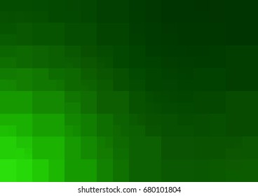 Light Green vector modern geometrical abstract background. Texture template. Geometric pattern in Origami style with gradient. 