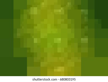 Light Green vector modern geometrical abstract background. Texture template. Geometric pattern in Origami style with gradient. 