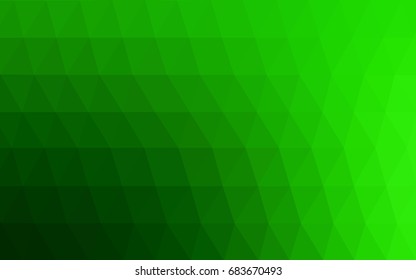 Light Green vector modern geometrical abstract background. Texture, new background. Geometric background in Origami style with gradient. 