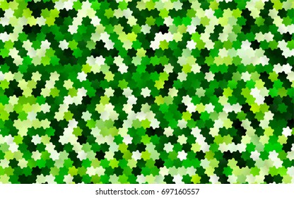 Light Green vector modern geometrical abstract background. Texture, brand-new background. Geometric background in Origami style with gradient. 