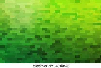 Light Green vector modern geometrical background. Abstract template. Geometric pattern in square style with gradient.