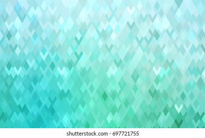 Light Green vector modern geometrical background. Abstract template. Geometric pattern in square style with gradient.