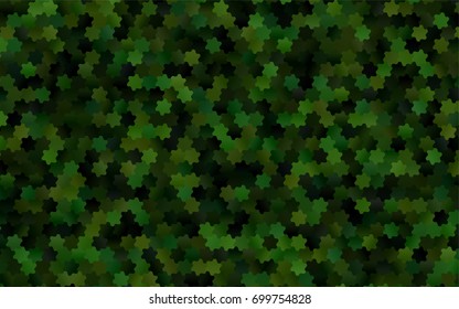 Light Green vector modern geometrical abstract background. Texture, brand-new background. Geometric background in Origami style with gradient. 