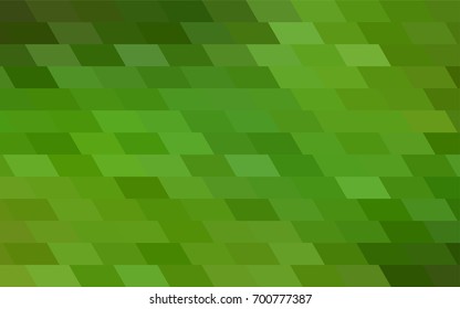 Light Green vector modern geometrical background. Abstract template. Geometric pattern in square style with gradient.