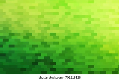 Light Green vector modern geometrical background. Abstract template. Geometric pattern in square style with gradient.