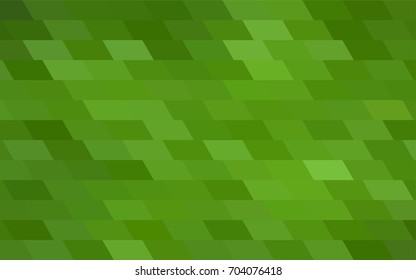 Light Green vector modern geometrical background. Abstract template. Geometric pattern in square style with gradient.
