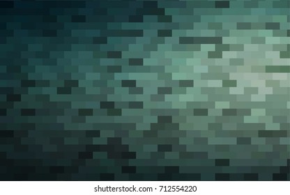 Light Green vector modern geometrical background. Abstract template. Geometric pattern in square style with gradient.