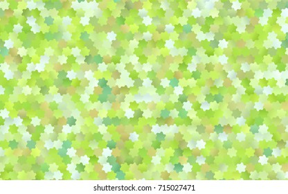 Light Green vector modern geometrical abstract background. Texture, brand-new background. Geometric background in Origami style with gradient. 