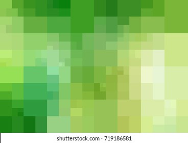 Light Green vector modern geometrical abstract background. Texture template. Geometric pattern in Origami style with gradient. 