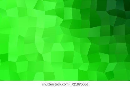 Light Green vector modern geometrical background. Abstract template. Geometric pattern in square style with gradient.