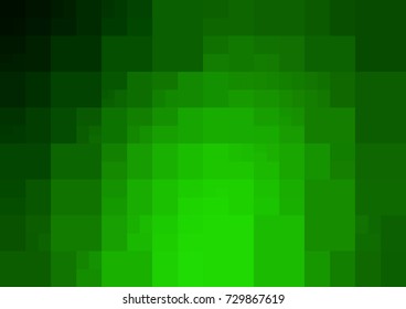 Light Green vector modern geometrical abstract background. Texture template. Geometric pattern in Origami style with gradient. 