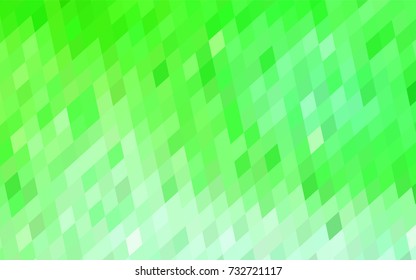 Light Green vector modern geometrical background. Abstract template. Geometric pattern in square style with gradient.