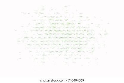 Light Green vector modern geometrical circle abstract background. Dotted texture template. Geometric pattern in halftone style with gradient. Light Green vector modern geometrical circle abstract background. Dotted texture template. Geometric pattern in halftone style with gradient.