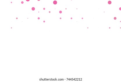 Light Green vector modern geometrical circle abstract background. Dotted texture template. Geometric pattern in halftone style with gradient. 