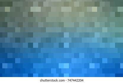 Light Green vector modern geometrical background. Abstract template. Geometric pattern in square style with gradient.