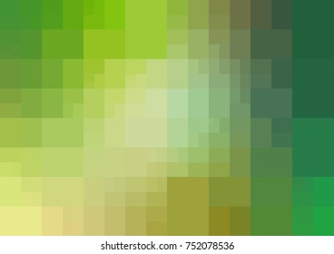 Light Green vector modern geometrical abstract background. Texture template. Geometric pattern in Origami style with gradient. 