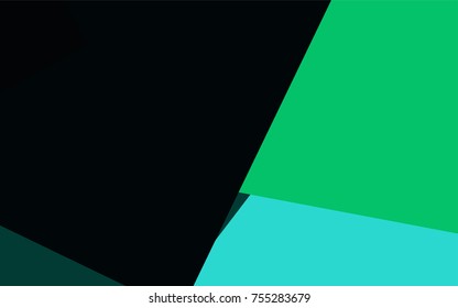 Light Green vector modern geometrical background. Abstract template. Geometric pattern in square style with gradient.