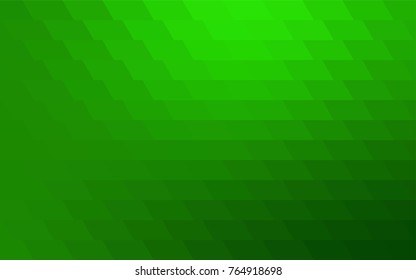 Light Green vector modern geometrical background. Abstract template. Geometric pattern in square style with gradient.