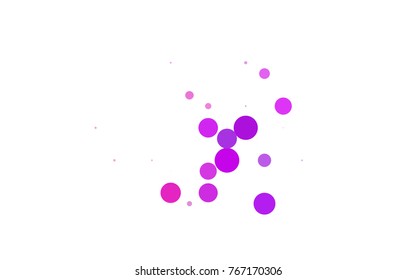 Light Green vector modern geometrical circle abstract background. Dotted texture template. Geometric pattern in halftone style with gradient. 
