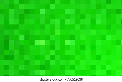 Light Green vector modern geometrical background. Abstract template. Geometric pattern in square style with gradient.