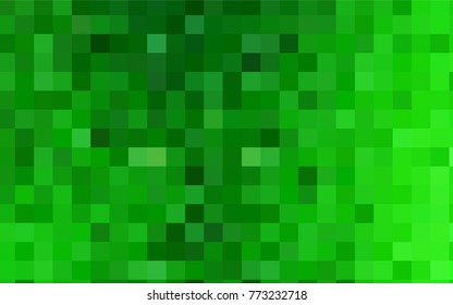 Light Green vector modern geometrical background. Abstract template. Geometric pattern in square style with gradient.