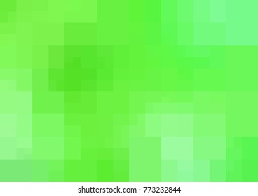 Light Green vector modern geometrical abstract background. Texture template. Geometric pattern in Origami style with gradient. 
