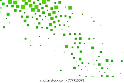 Light Green vector modern geometrical background. Abstract template. Geometric pattern in square style with gradient.