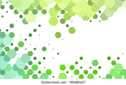 Light Green vector modern geometrical abstract background. Texture, brand-new background. Geometric background in Origami style with gradient. 