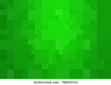 Light Green vector modern geometrical abstract background. Texture template. Geometric pattern in Origami style with gradient. 