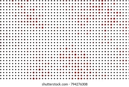 Light Green vector modern geometrical circle abstract background. Dotted texture template. Geometric pattern in halftone style with gradient. 