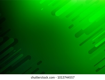 Light Green vector natural abstract texture. Decorative shining illustration with doodles on abstract template. Brand-new style for your business design.