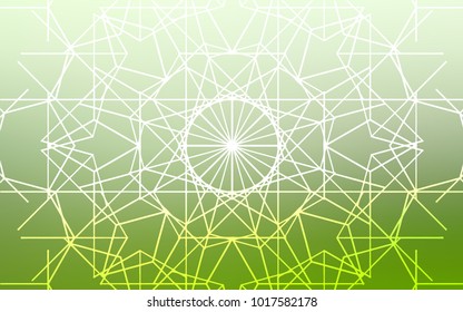 Light Green vector natural abstract design. Sketchy doodles drawn by child on blurred background. Brand-new design for your business.