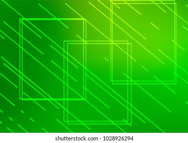 Light Green vector natural abstract background. Ethnic elegant natural pattern with gradient. The pattern can be used for wallpapers and coloring books.