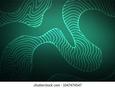 Light Green vector natural abstract texture. A completely new color illustration in doodle style. Brand-new design for your business.