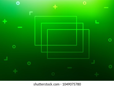Light Green vector natural abstract pattern. Colorful illustration in abstract style with doodles and Zen tangles. Hand painted design for web, wrapping, wallpaper.