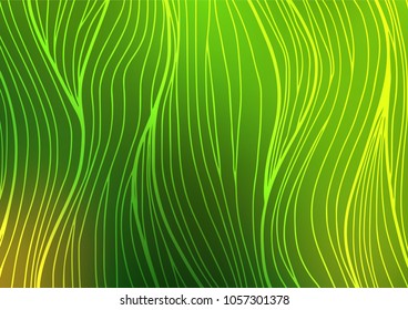 Light Green vector natural abstract texture. Blurred decorative design in Indian style with Zen tangles. Brand-new design for your business.