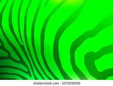 Light Green vector natural abstract background. Glitter abstract illustration with doodles and Zen tangles. The pattern can be used for wallpapers and coloring books.