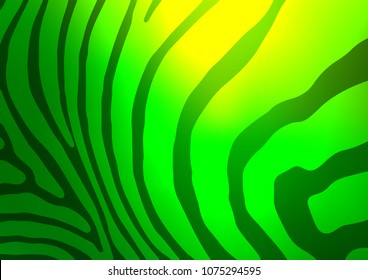 Light Green vector natural abstract pattern. Ethnic elegant natural pattern with gradient. The pattern can be used for heads of websites and designs.