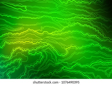 Light Green vector natural abstract pattern. Decorative shining illustration with doodles on abstract template. Brand-new style for your business design.
