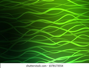 Light Green vector natural abstract background. A completely new color illustration in doodle style. The pattern can be used for wallpapers and coloring books.