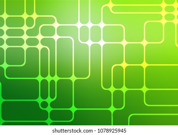 Light Green vector natural abstract background. A completely new color illustration in doodle style. The doodle design can be used for your web site.