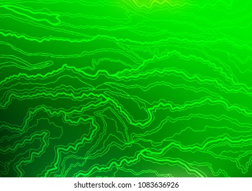 Light Green vector natural abstract texture. Decorative shining illustration with doodles on abstract template. The best blurred design for your business.