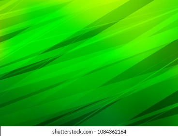 Light Green vector natural abstract template. A vague abstract illustration with doodles in Indian style. The doodle design can be used for your web site.