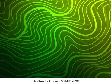 Light Green vector natural abstract texture. Sketchy hand drawn doodles on blurred background. The elegant pattern can be used as a part of a brand book.