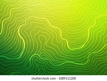 Light Green vector natural abstract background. Geometric doodle illustration in Origami style with gradient. The completely new template can be used for your brand book.