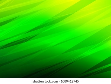 Light Green vector natural abstract pattern. Decorative shining illustration with doodles on abstract template. The doodle design can be used for your web site.