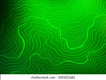 Light Green vector natural abstract pattern. A completely new color illustration in doodle style. The elegant pattern can be used as a part of a brand book.