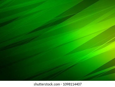 Light Green vector natural abstract texture. Glitter abstract illustration with doodles and Zen tangles. A new texture for your design.