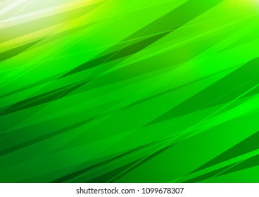 Light Green vector natural abstract pattern. Brand new colored illustration in blurry style with doodles. The textured pattern can be used for website.