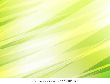 Light Green vector natural abstract pattern. An elegant bright illustration with lines in Natural style. A completely new template for your business design.